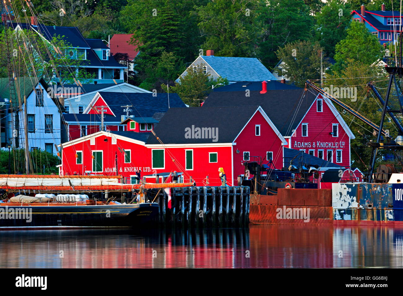 Lunenburg, Nova Scotia Stock Photo Alamy