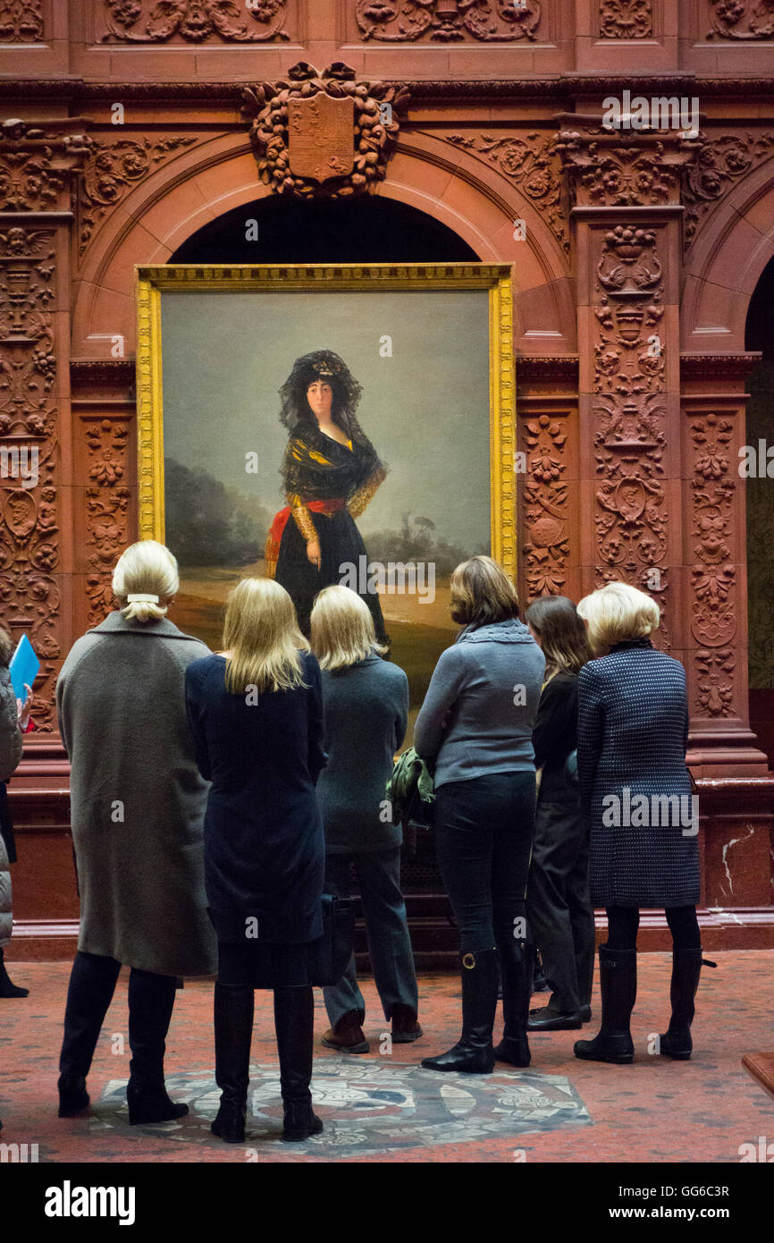 Hispanic society museum and library NYC Stock Photo Alamy