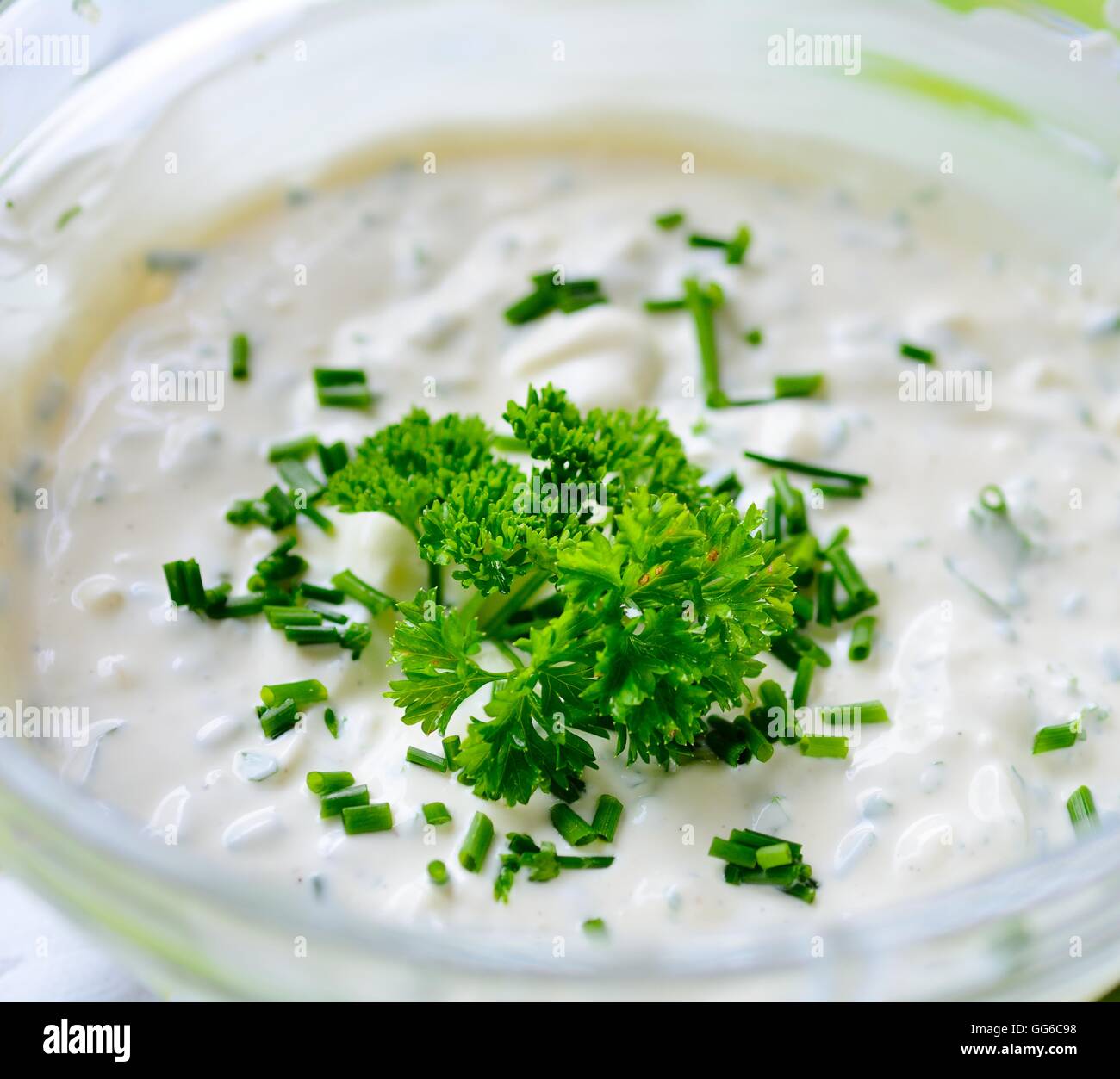 Garlic dip parsley hires stock photography and images Alamy