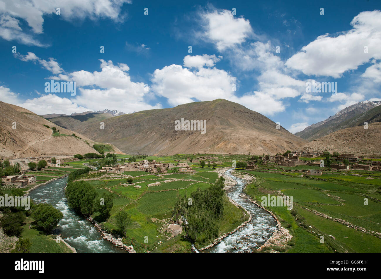 The Panjshir Valley, Afghanistan, Asia Stock Photo