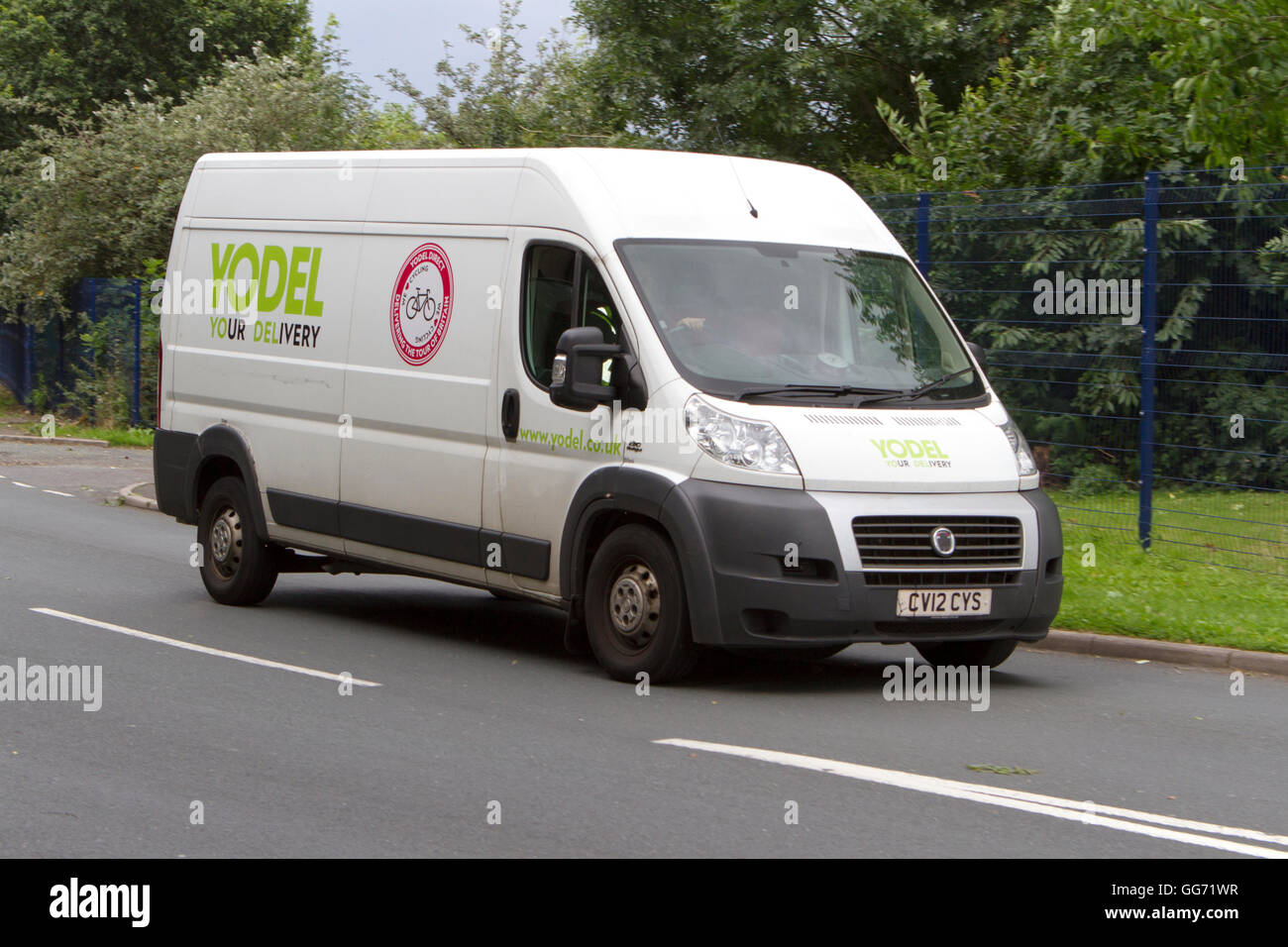 Yodel van hires stock photography and images Alamy