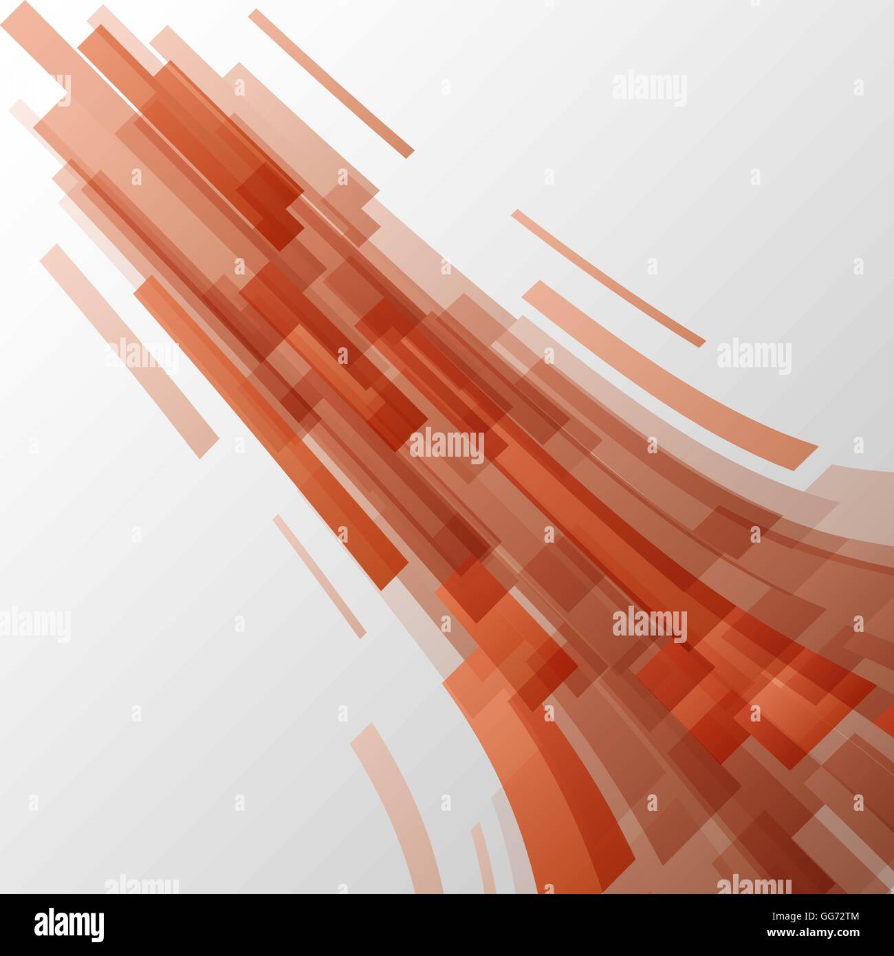 Abstract orange elements technology background, stock vector Stock Vector