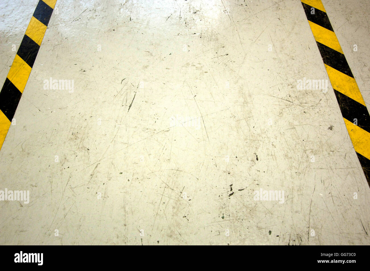 Black and yellow restriction lines Stock Photo Alamy