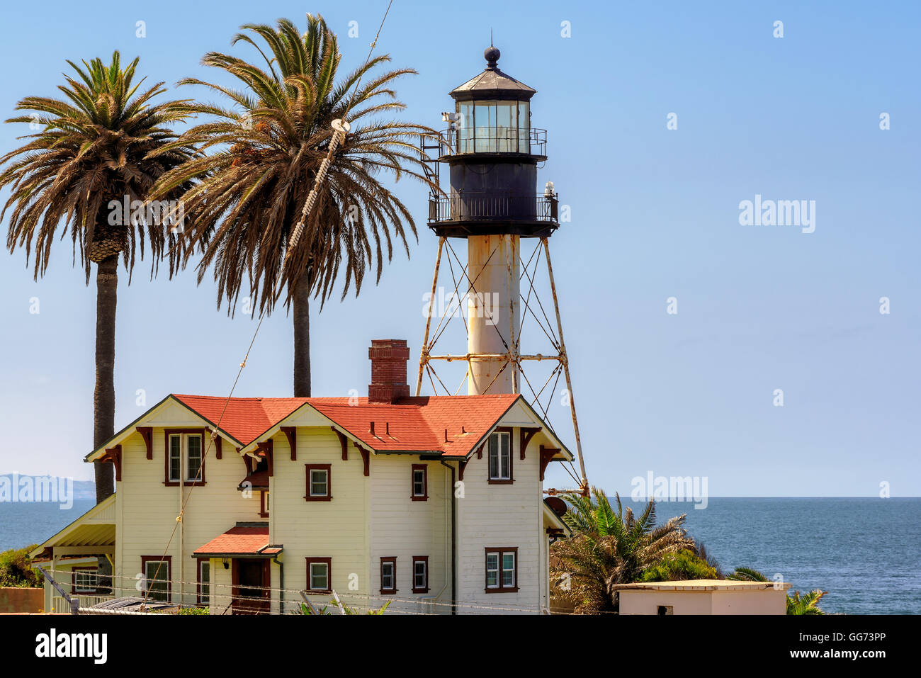San Diego, Point Loma Lighthouse, California Stock Photo