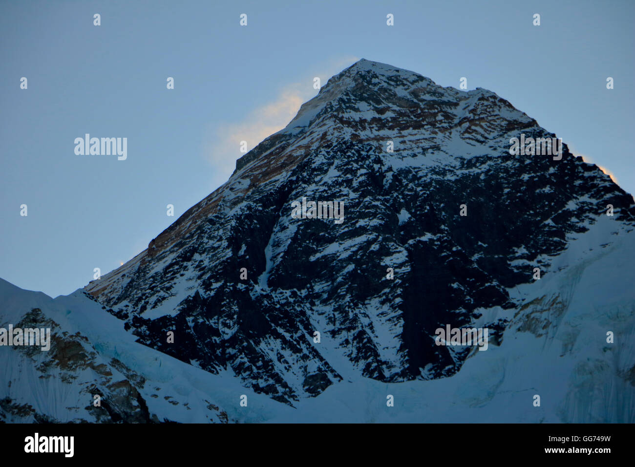Everest summit hi-res stock photography and images - Alamy