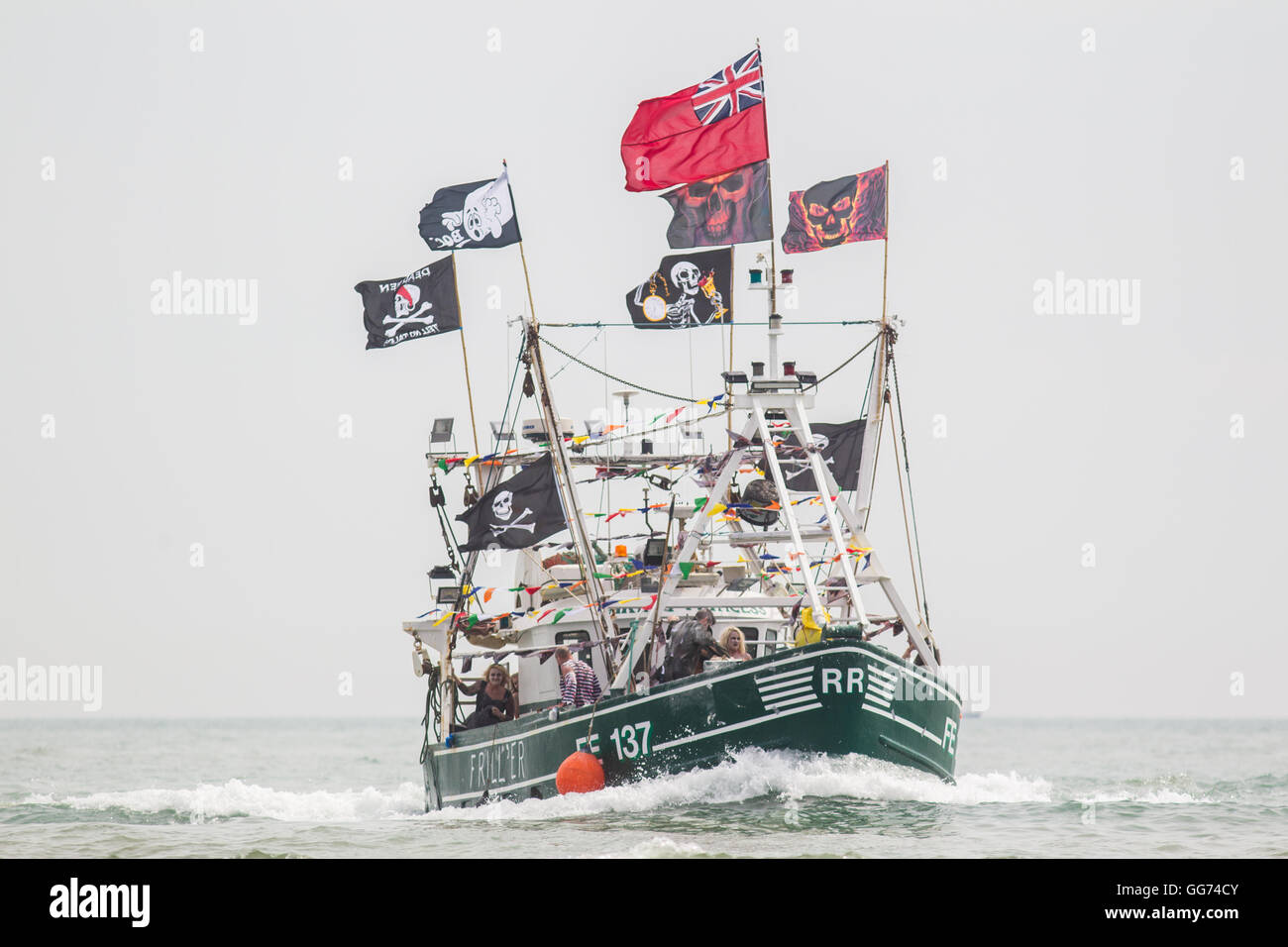 Folkestone trawler race hi-res stock photography and images - Alamy
