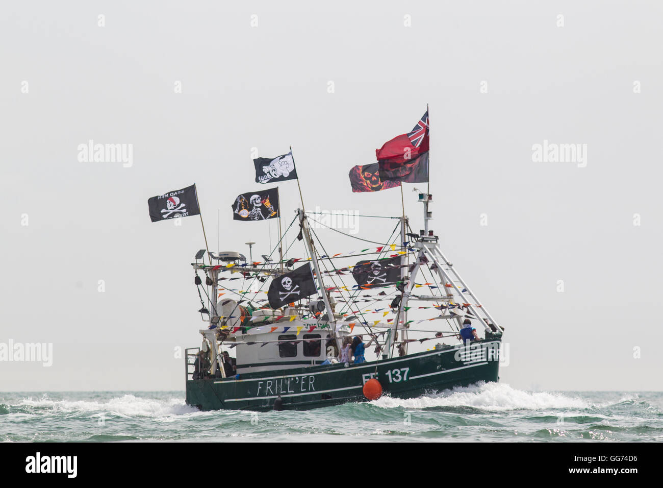 Folkestone trawler race hi-res stock photography and images - Alamy