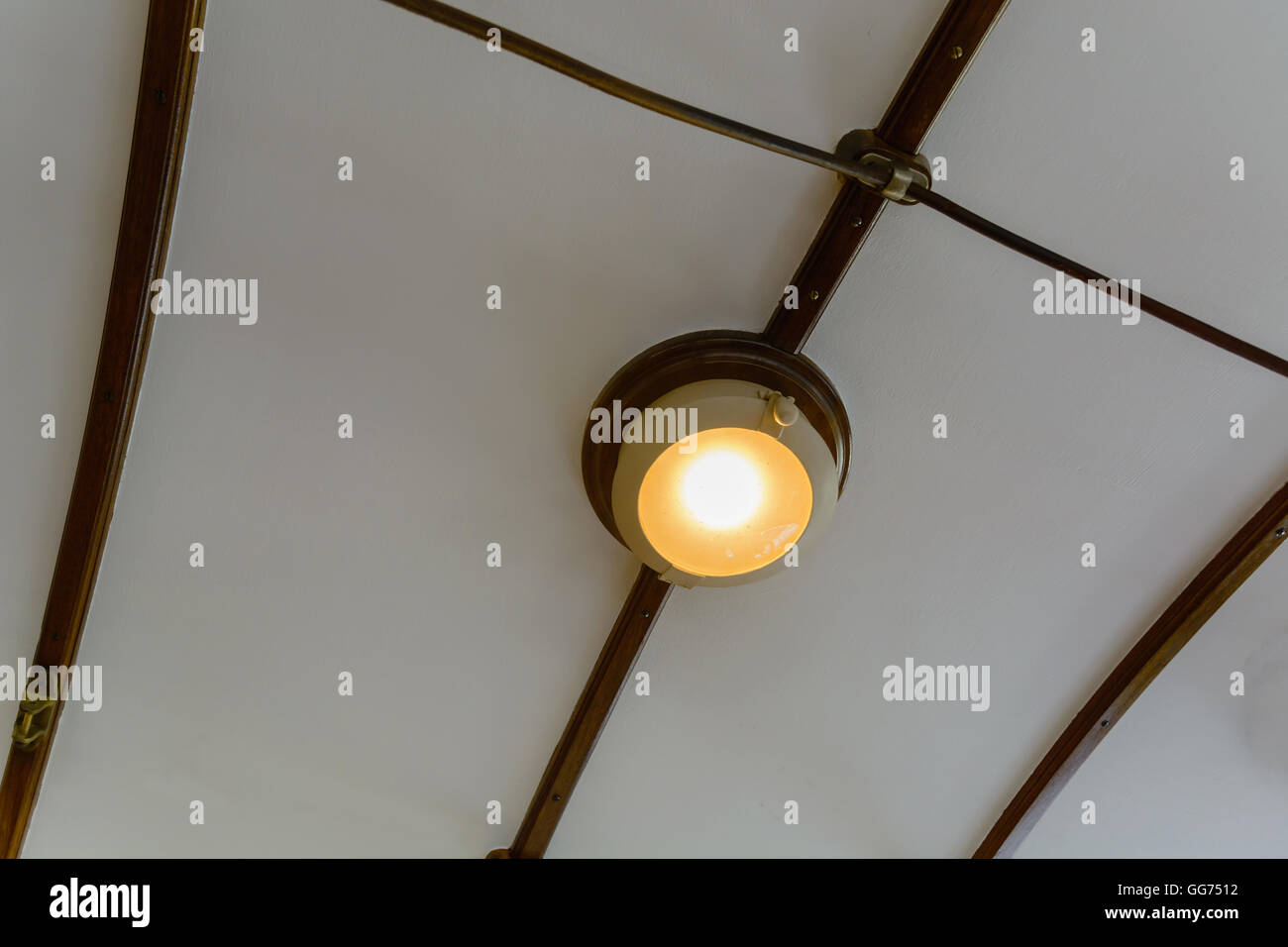 lighting lamp built into the ceiling Stock Photo Alamy