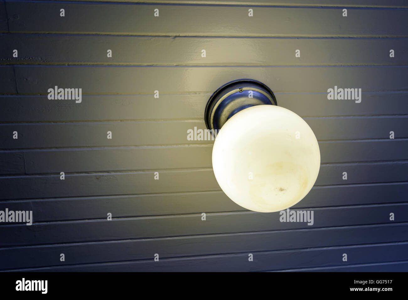 lighting lamp built into the ceiling Stock Photo Alamy