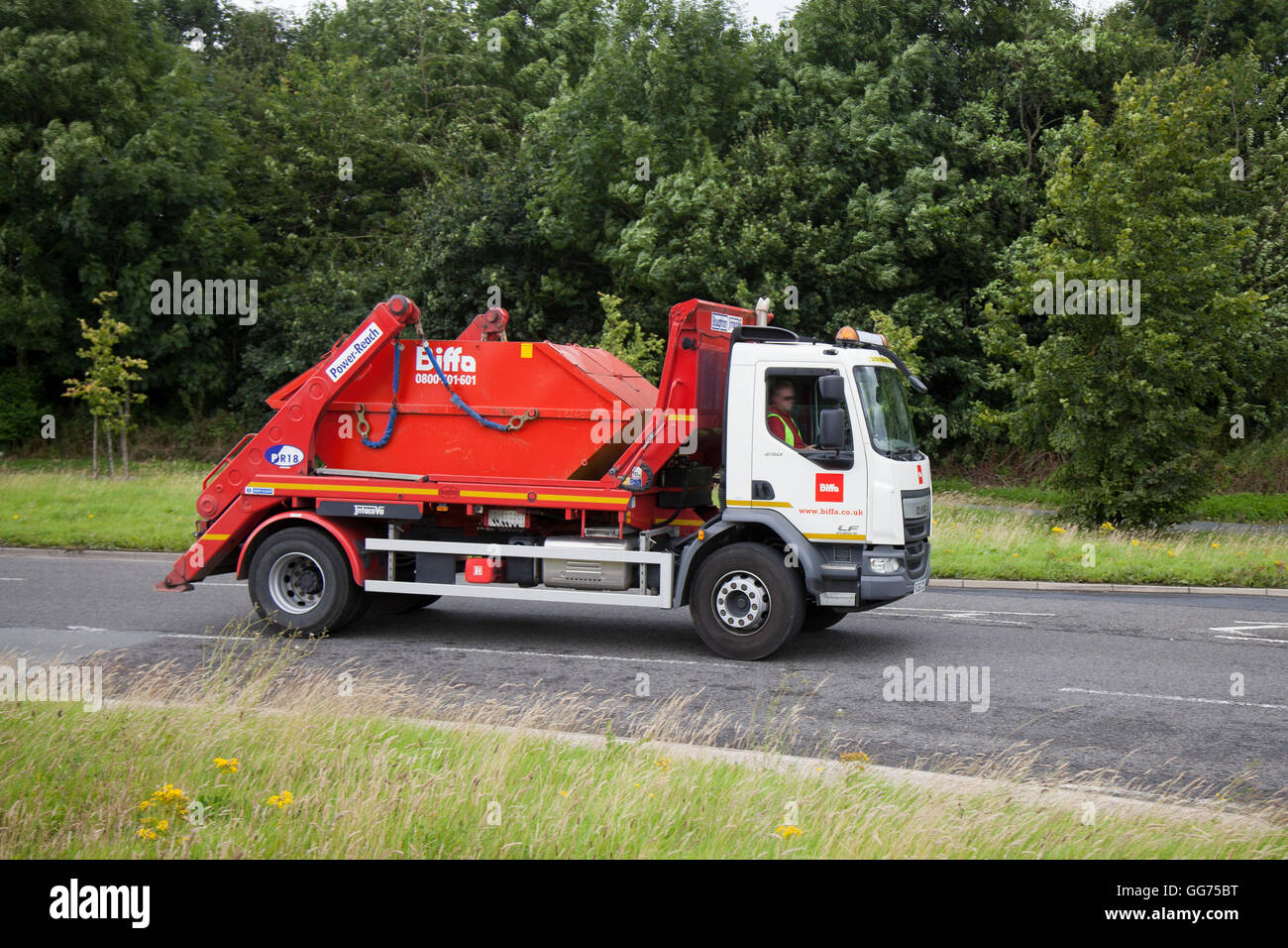 Biffa, Waste management skip, refuse vehicles, municipal vehicles
