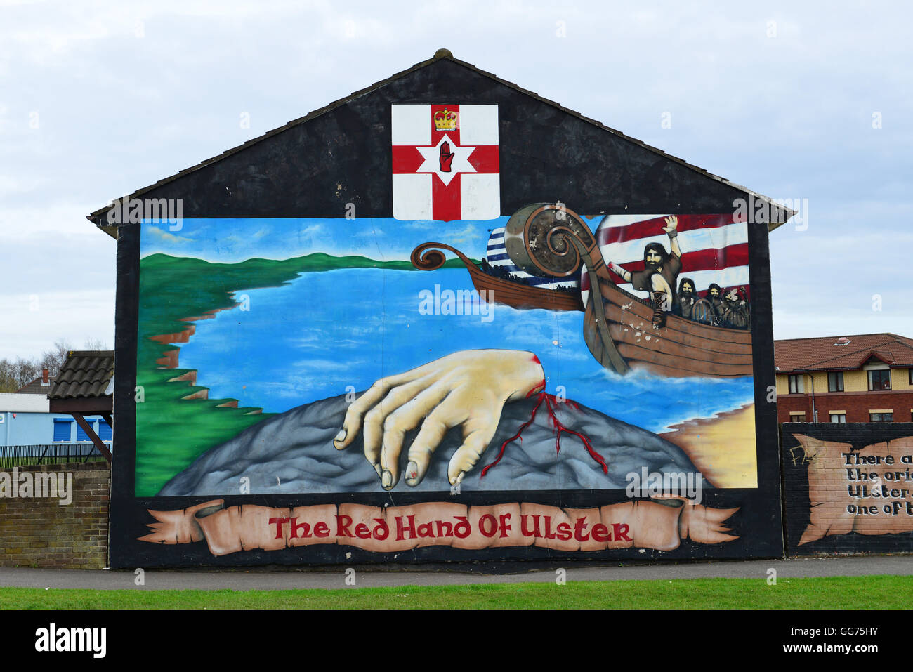 Graffiti, wall art and murals, Belfast Stock Photo Alamy
