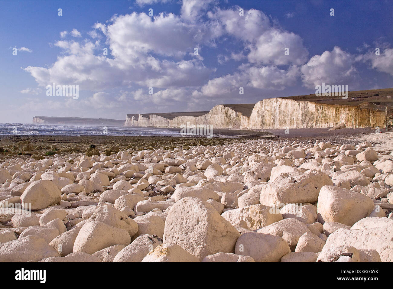 The Seven Sisters at Birling Gap Stock Photo