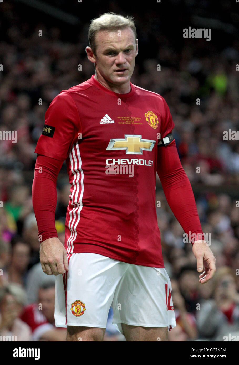 Manchester United's Wayne Rooney during Wayne Rooney's Testimonial at ...