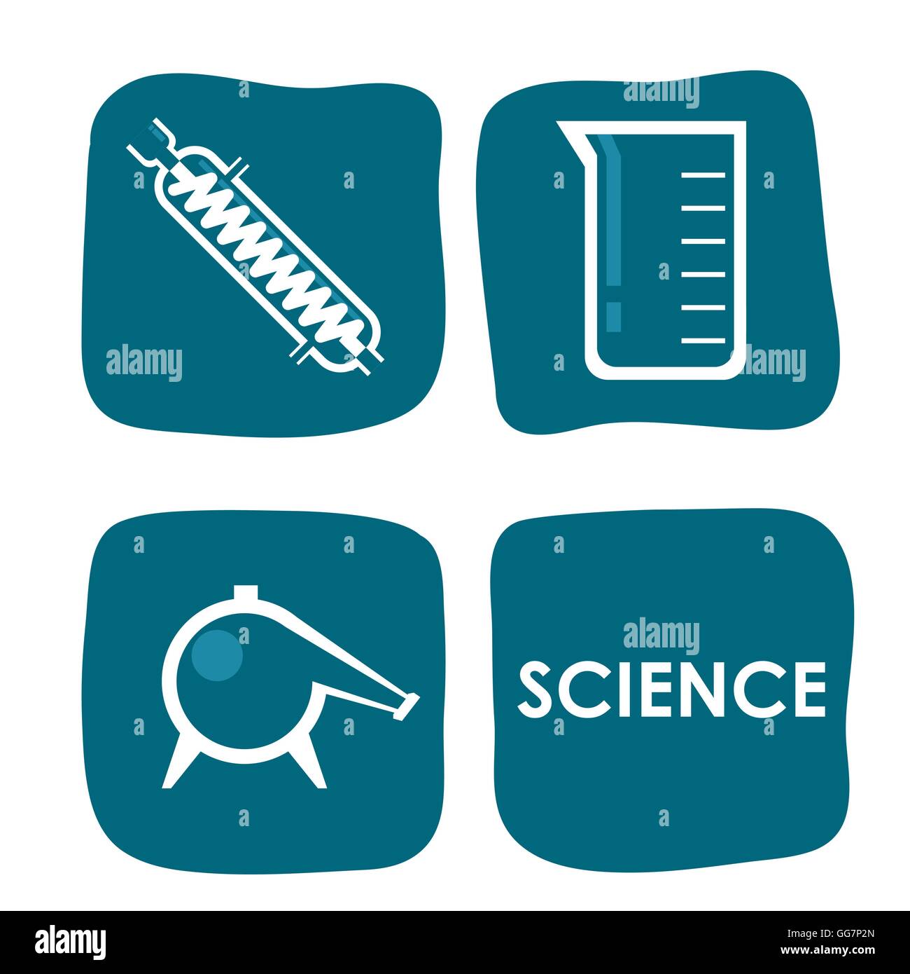 Science icons design Stock Vector Image & Art - Alamy