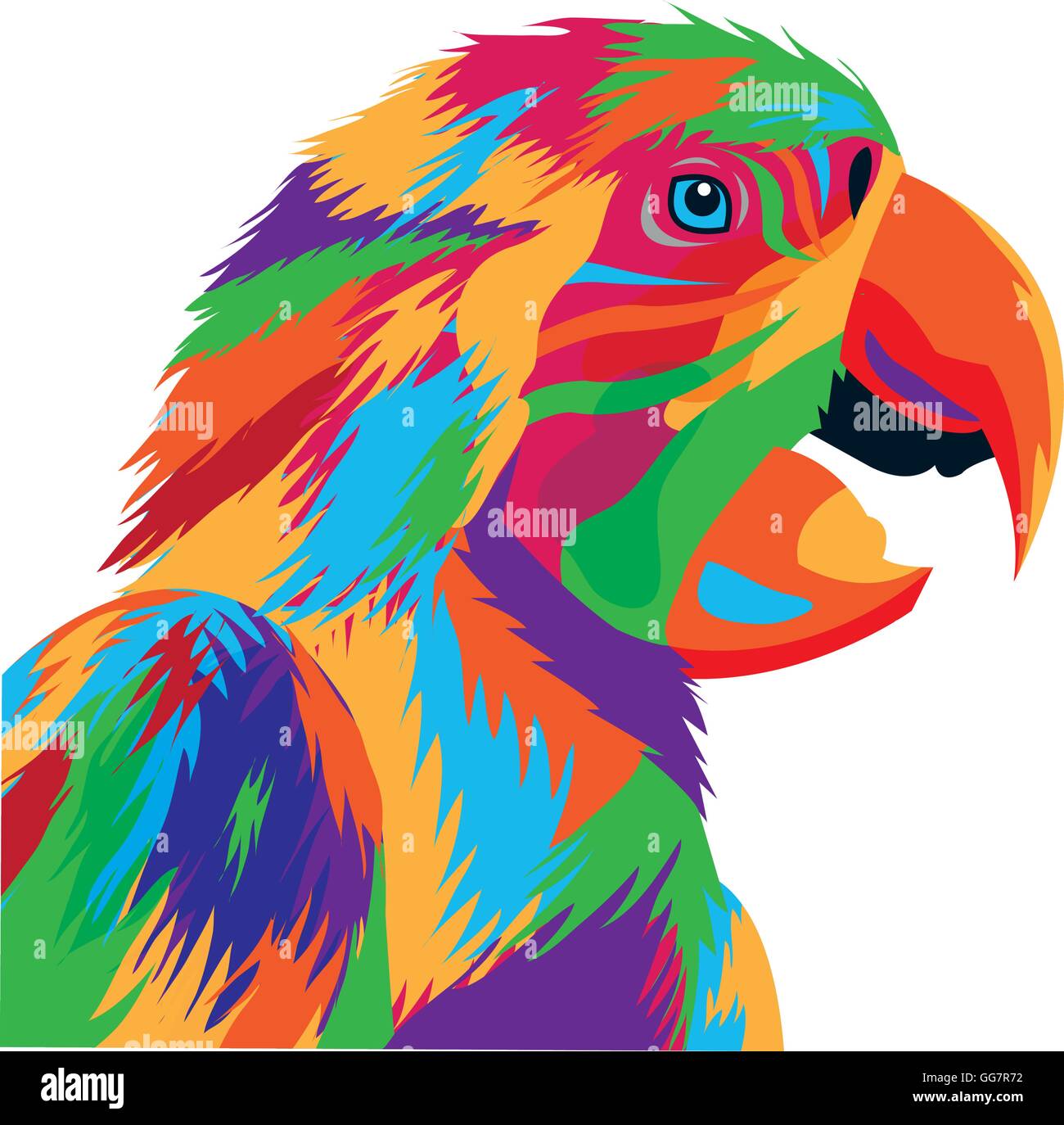 Colorful Bird Portrait: Over 10,784 Royalty-Free Licensable Stock Vectors &  Vector Art | Shutterstock