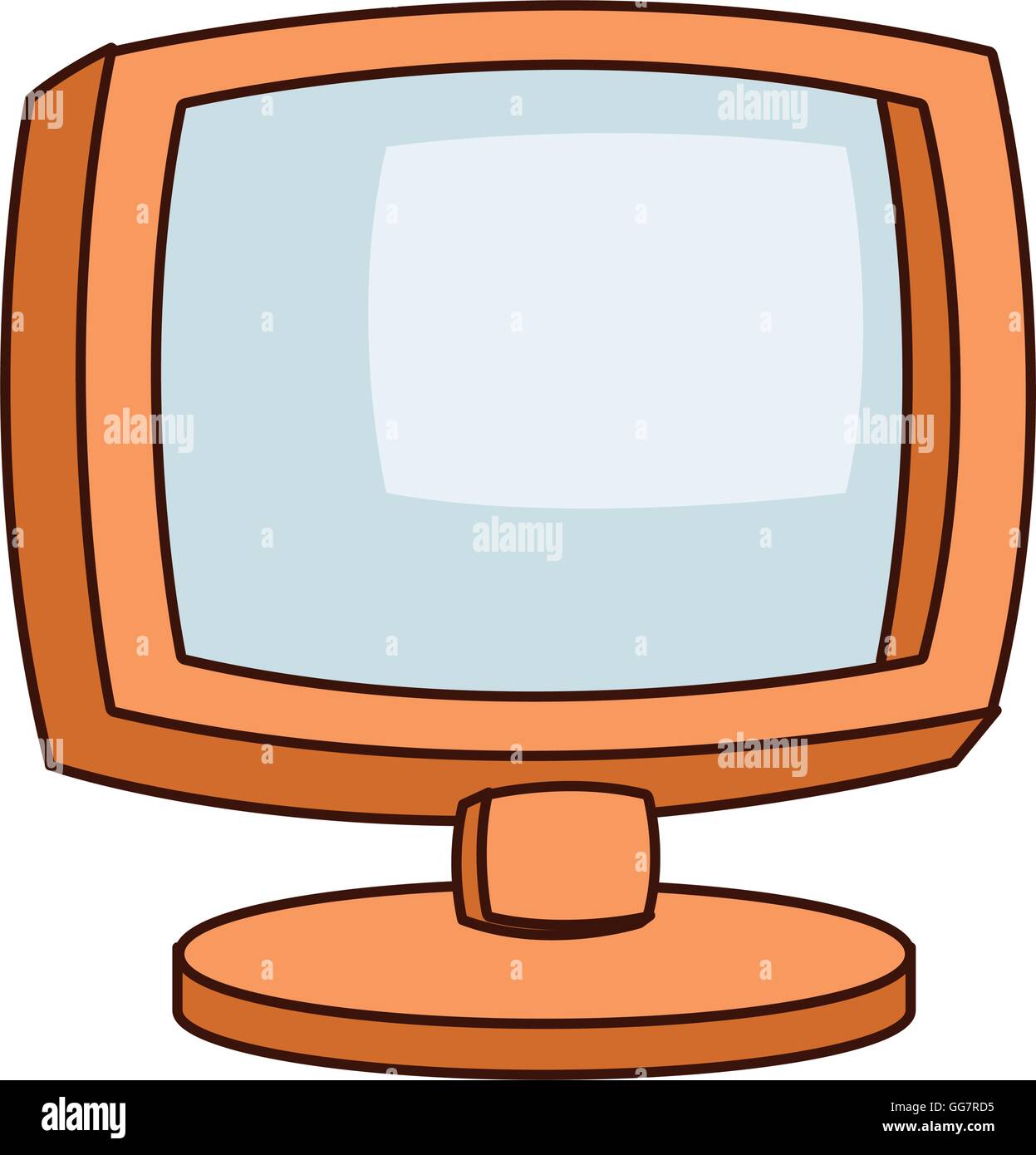 cartoon computer icon Stock Vector Image & Art - Alamy
