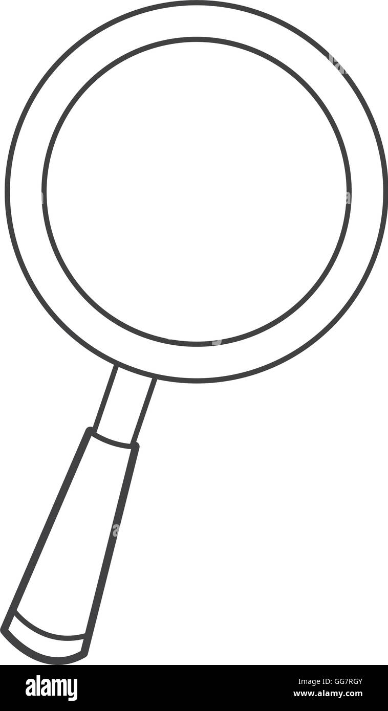 cartoon magnifying glass icon Stock Vector Image \u0026 Art - Alamy, image size:758x1390