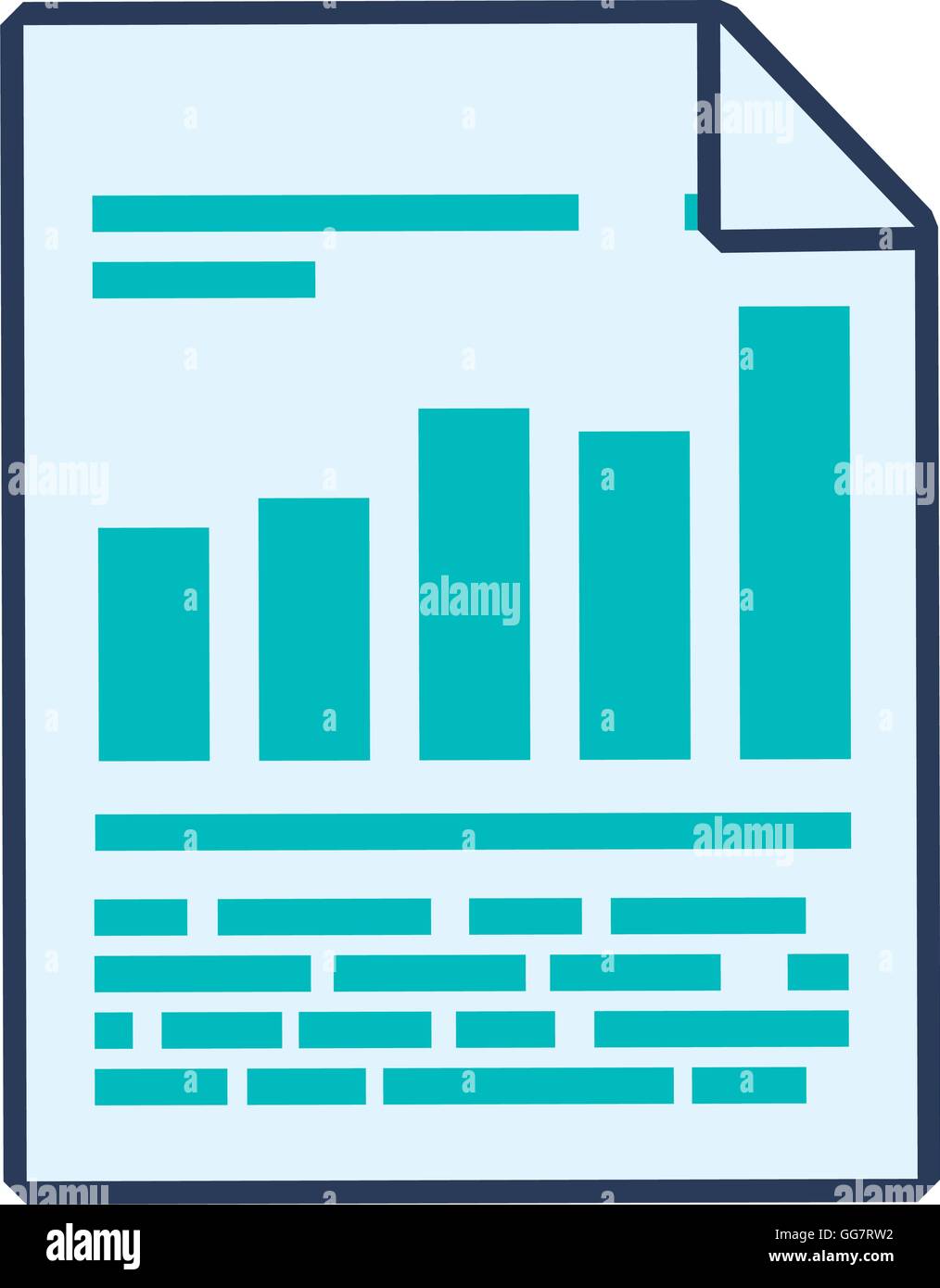 Document data information icon. Vector graphic Stock Vector Image & Art ...