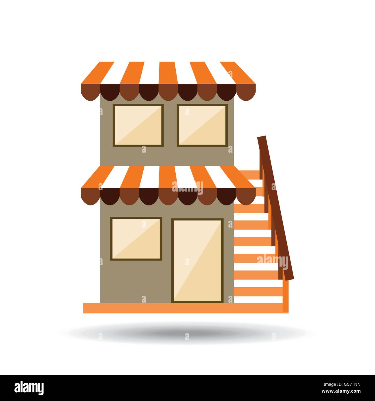 shopping building icon Stock Vector Image & Art - Alamy