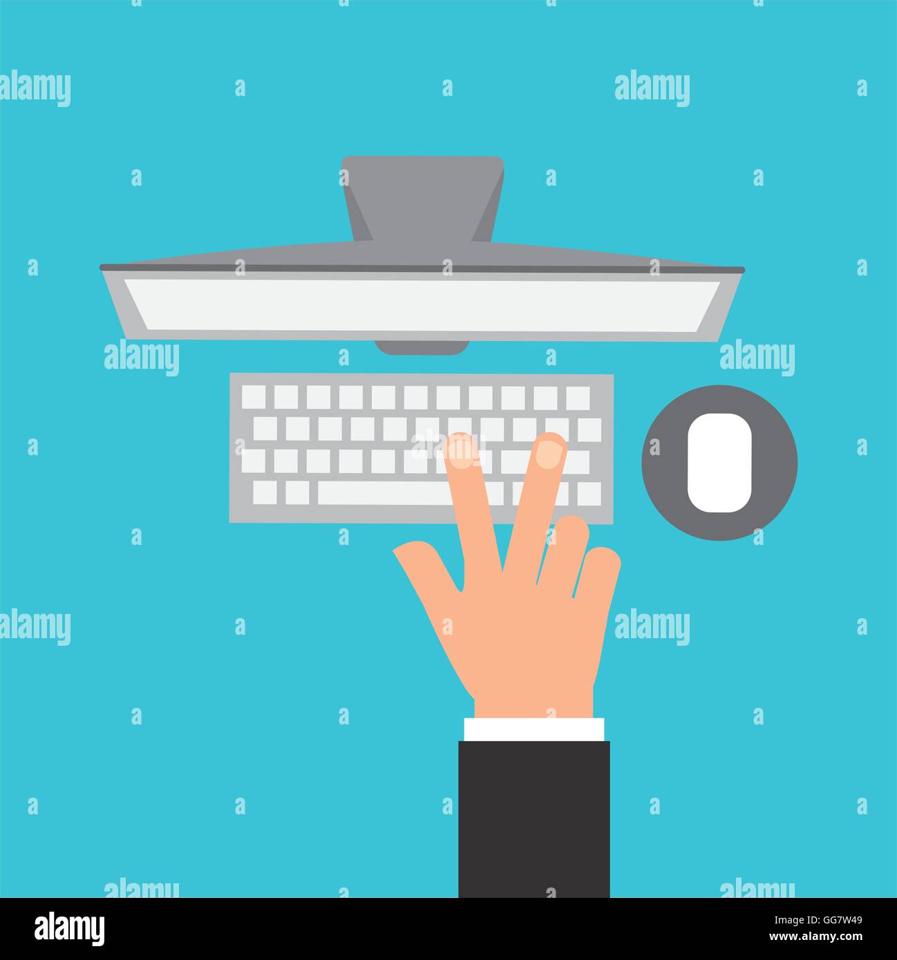 hand writing on device icon Stock Vector Image & Art - Alamy