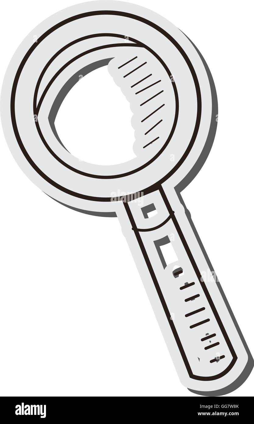 magnifying glass icon Stock Vector Image & Art - Alamy