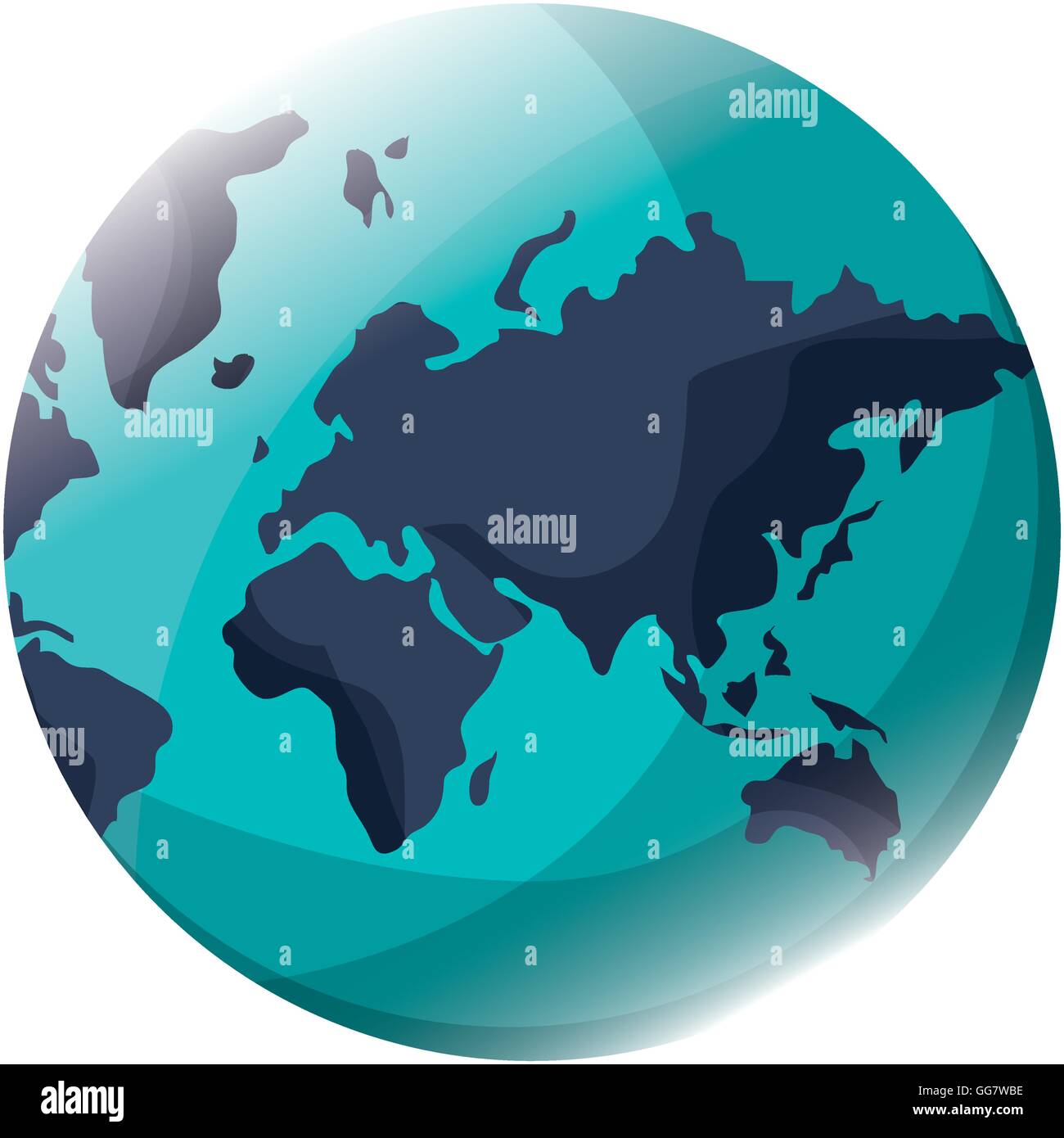earth globe icon Stock Vector Image & Art - Alamy