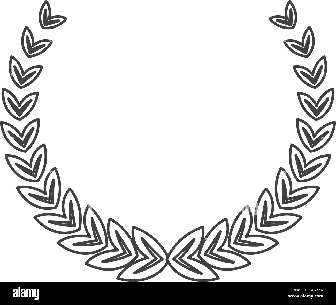 laurel wreath icon Stock Vector Image & Art - Alamy
