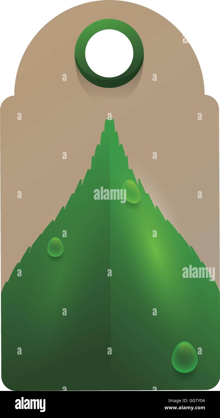 Leaf nature plant eco icon. Vector graphic Stock Vector Image & Art - Alamy