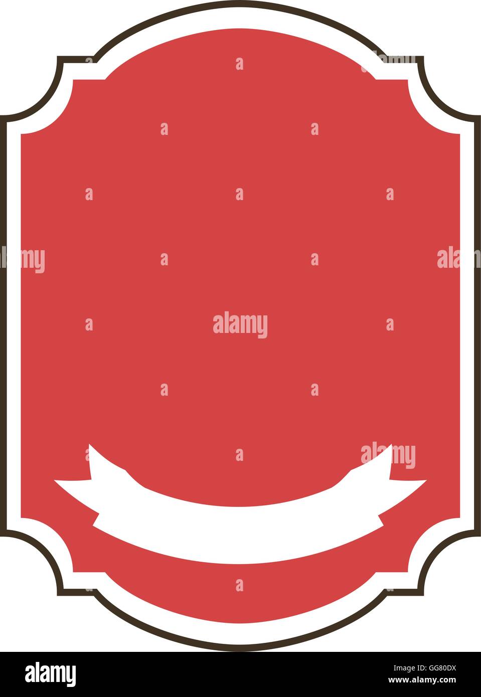 frame with ribbon isolated icon design Stock Vector Image & Art - Alamy