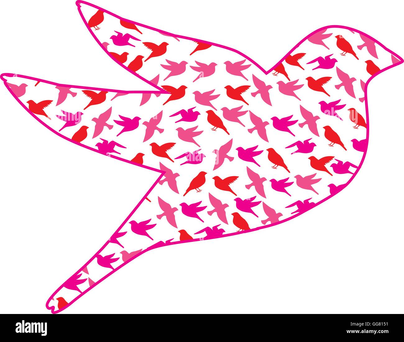 cute bird pattern isolated Stock Vector Image & Art - Alamy