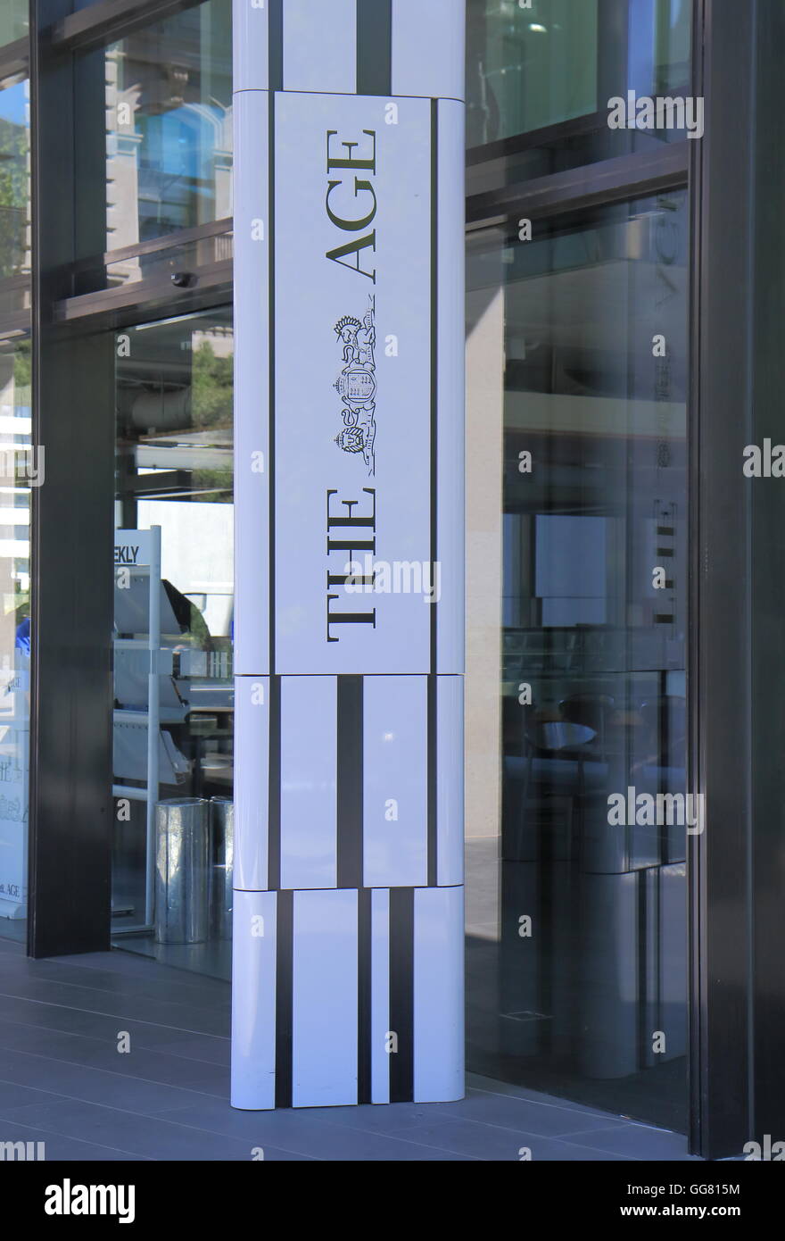 The Age Newspaper in Melbourne Australia. The Age is a daily newspaper