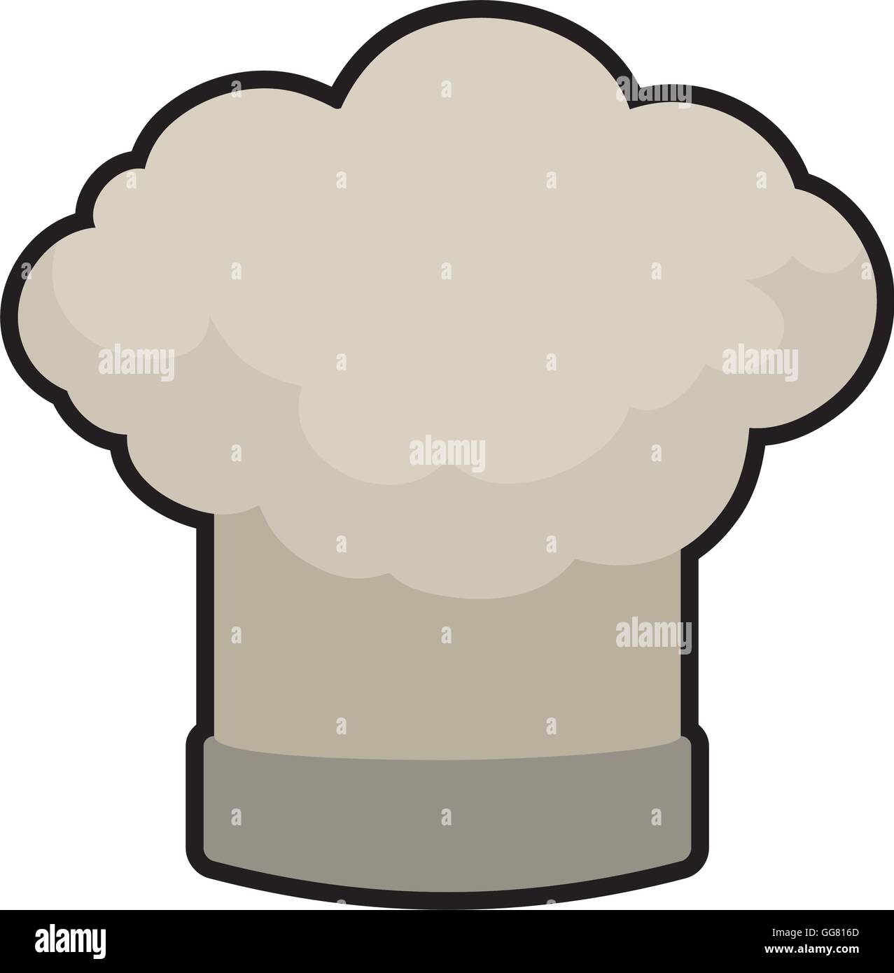Chefs hat menu kitchen restaurant icon. Vector graphic Stock Vector ...