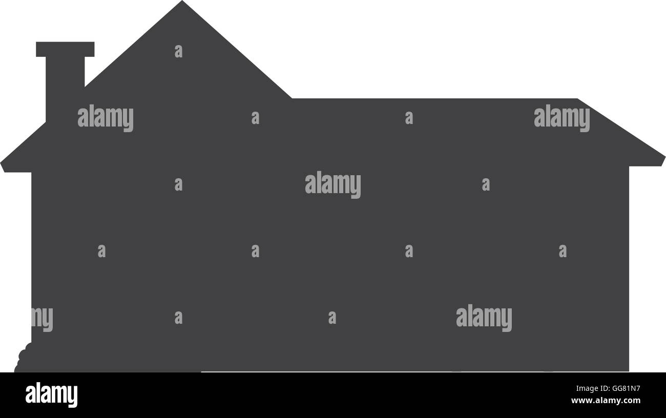 home house building real estate icon. Vector graphic Stock Vector Image ...