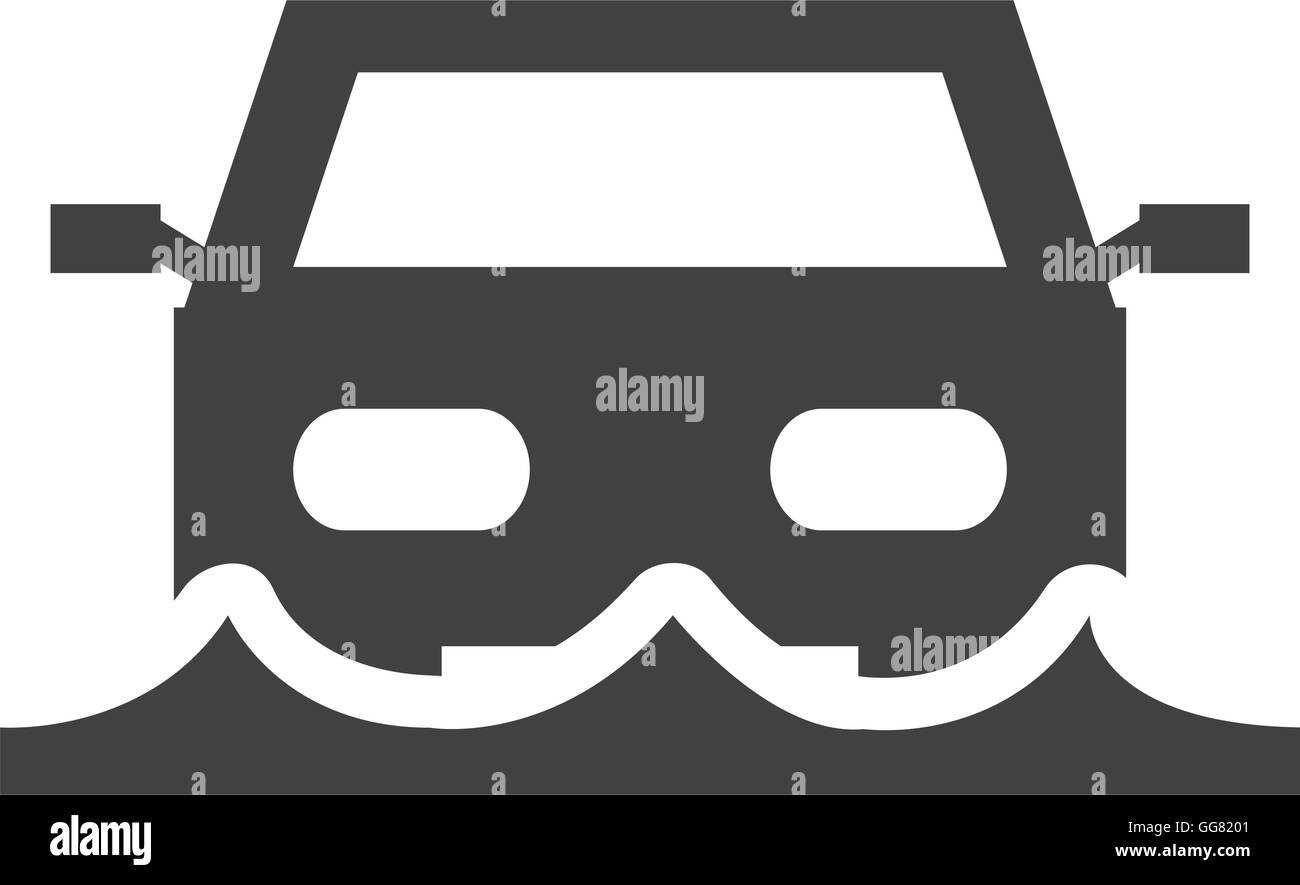 car insurance isolated icon Stock Vector Image & Art - Alamy