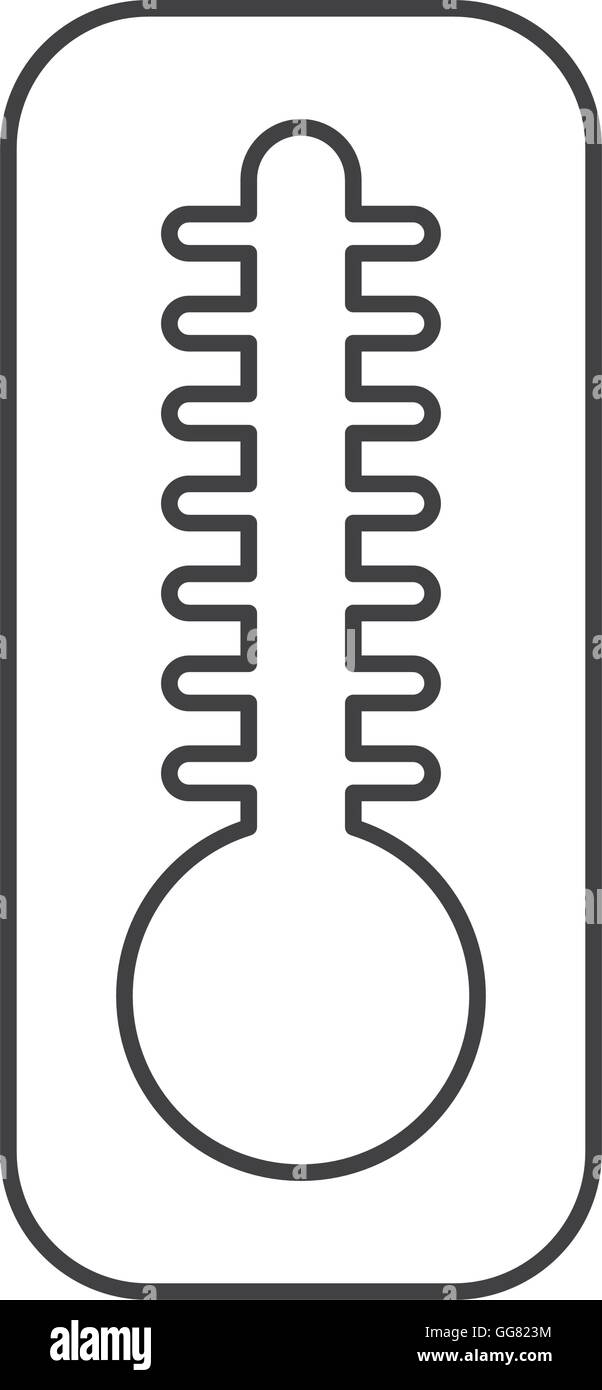 thermometer measure temperature icon Stock Vector Image & Art - Alamy