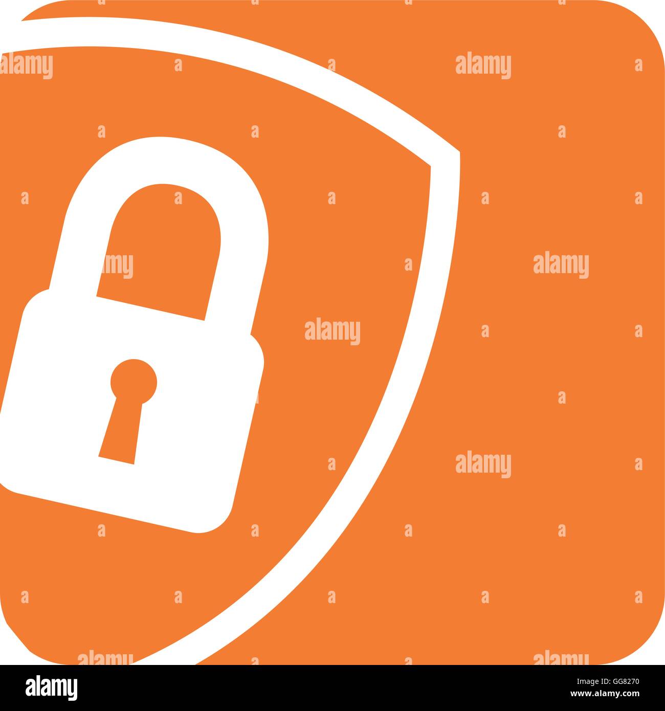 safe secure padlock security isolated icon Stock Vector Image & Art - Alamy
