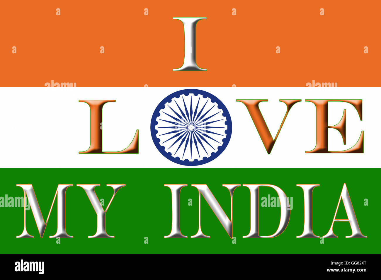 Love india proud indian conceptual hi-res stock photography and images -  Alamy