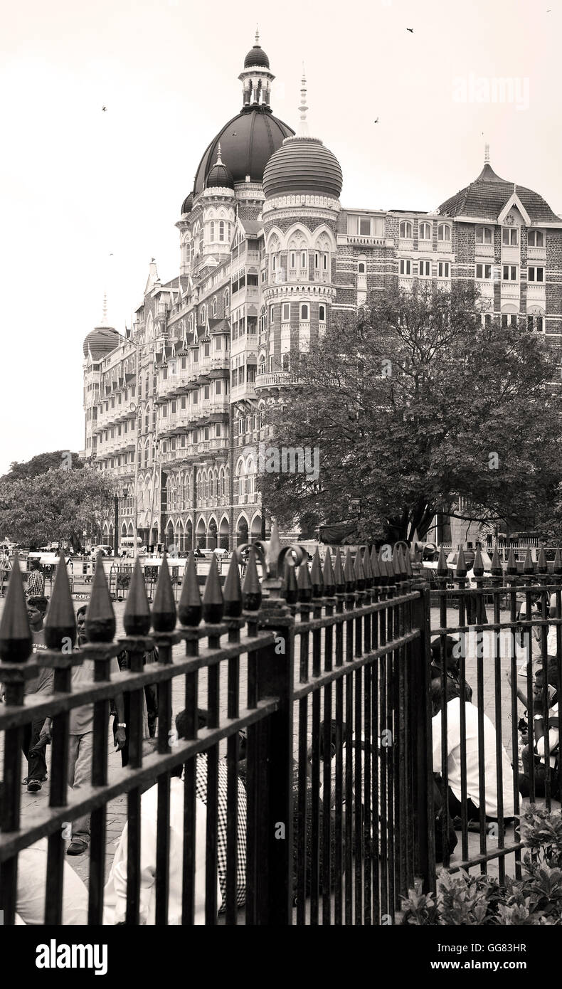 The image of  Taj hotel in Mumbai, India Stock Photo