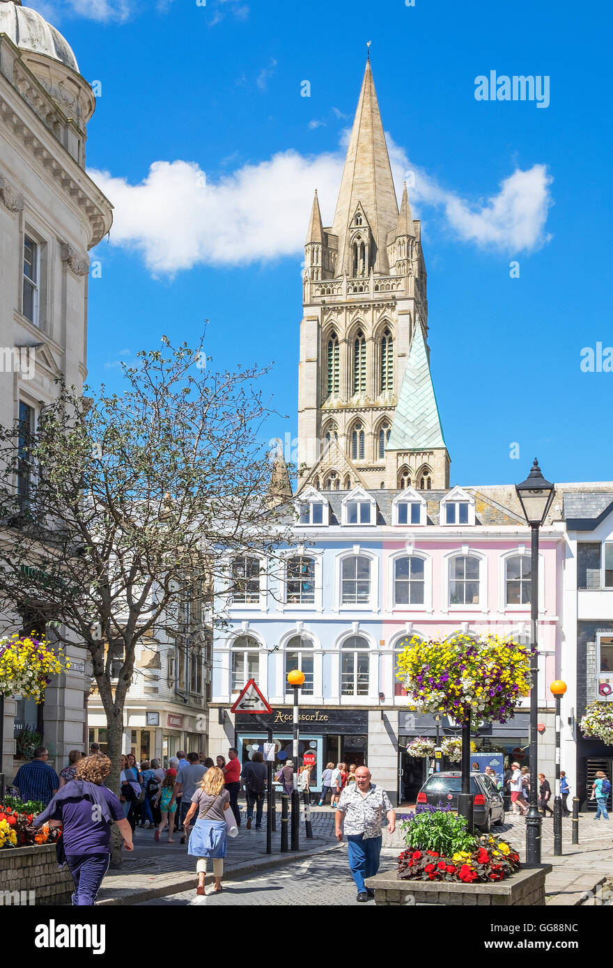 Truro, Cornwall, England, UK Stock Photo