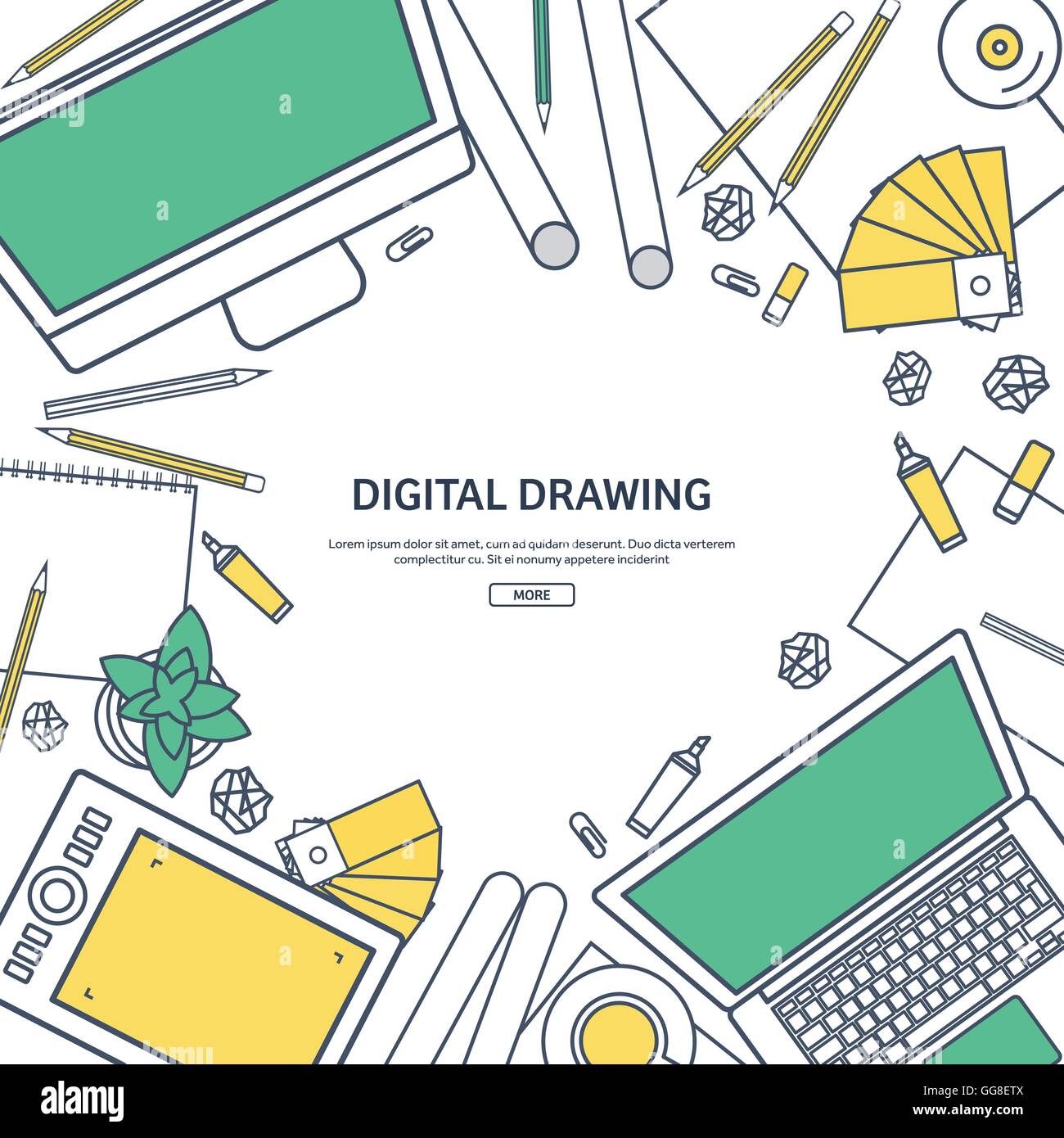 Net Design Drawing Line art.Graphic web design. Drawing and painting. Development ...