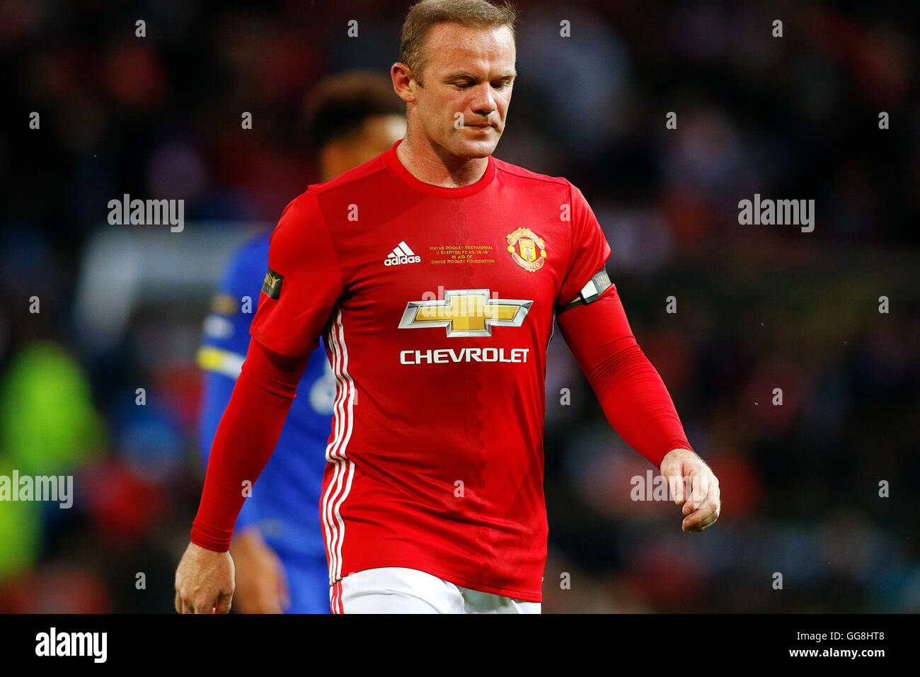 Old Trafford Manchester Uk 03rd Aug 16 Wayne Rooney Testimonial Football Match Manchester United Versus Everton Wayne Rooney Of Manchester United Credit Action Plus Sports Alamy Live News Stock Photo Alamy