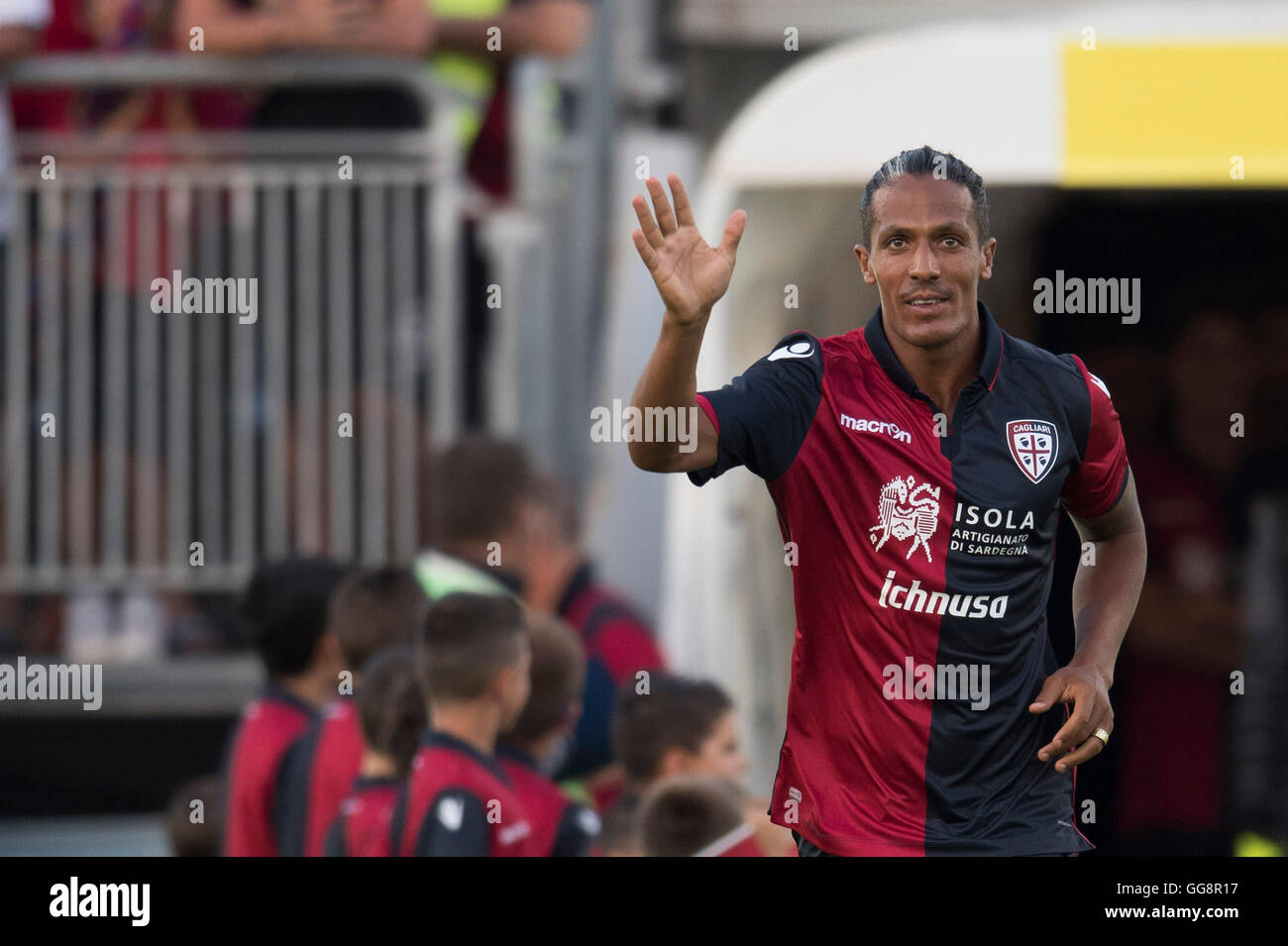 Cagliari, Italy. 31st July, 2016. Bruno Alves (Cagliari) Football/Soccer : Pre-season friendly Trofeo Goleador match at Stadio Sant'Elia in Cagliari, Italy . © Maurizio Borsari/AFLO/Alamy Live News Stock Photo