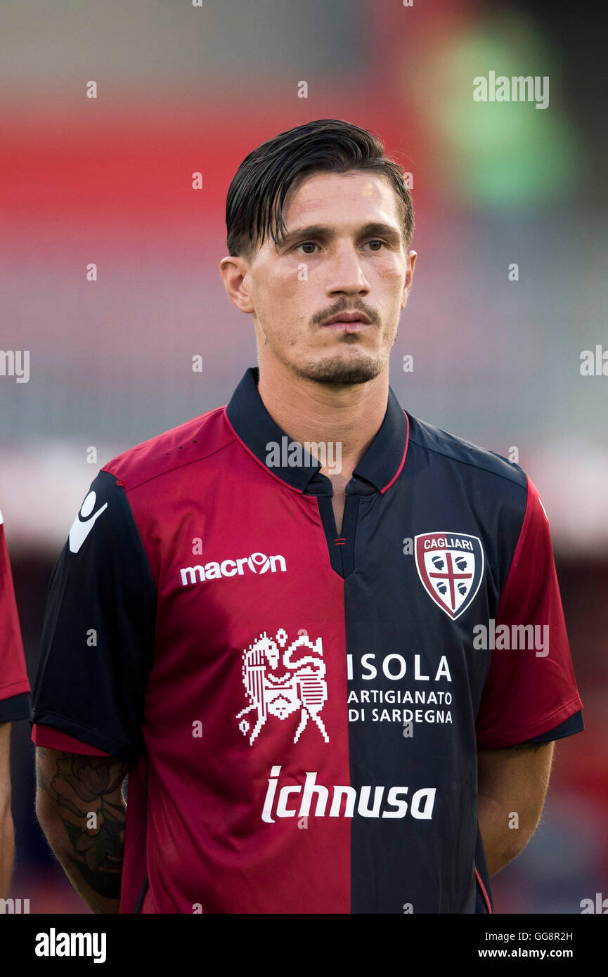 Cagliari, Italy. 31st July, 2016. Fabio Pisacane (Cagliari) Football ...