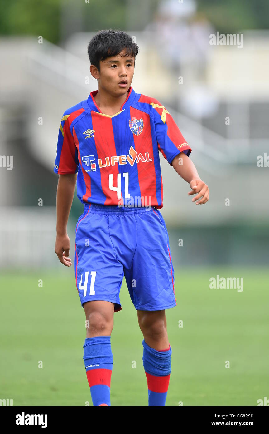 Takefusa Kubo Fc Tokyo August 2 16 Football Soccer 40th Japan Club Youth U 18 Football Championship Semi Final Match Between F C Tokyo U 18 5 1 Kawasaki Frontale U 18 At Ajinomoto Field Nishigaoka