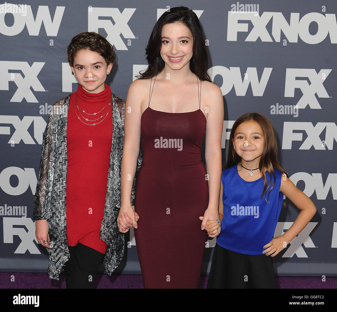 Beverly Hills, USA. 9th August, 2016. Hannah Alligood, Mikey Madison