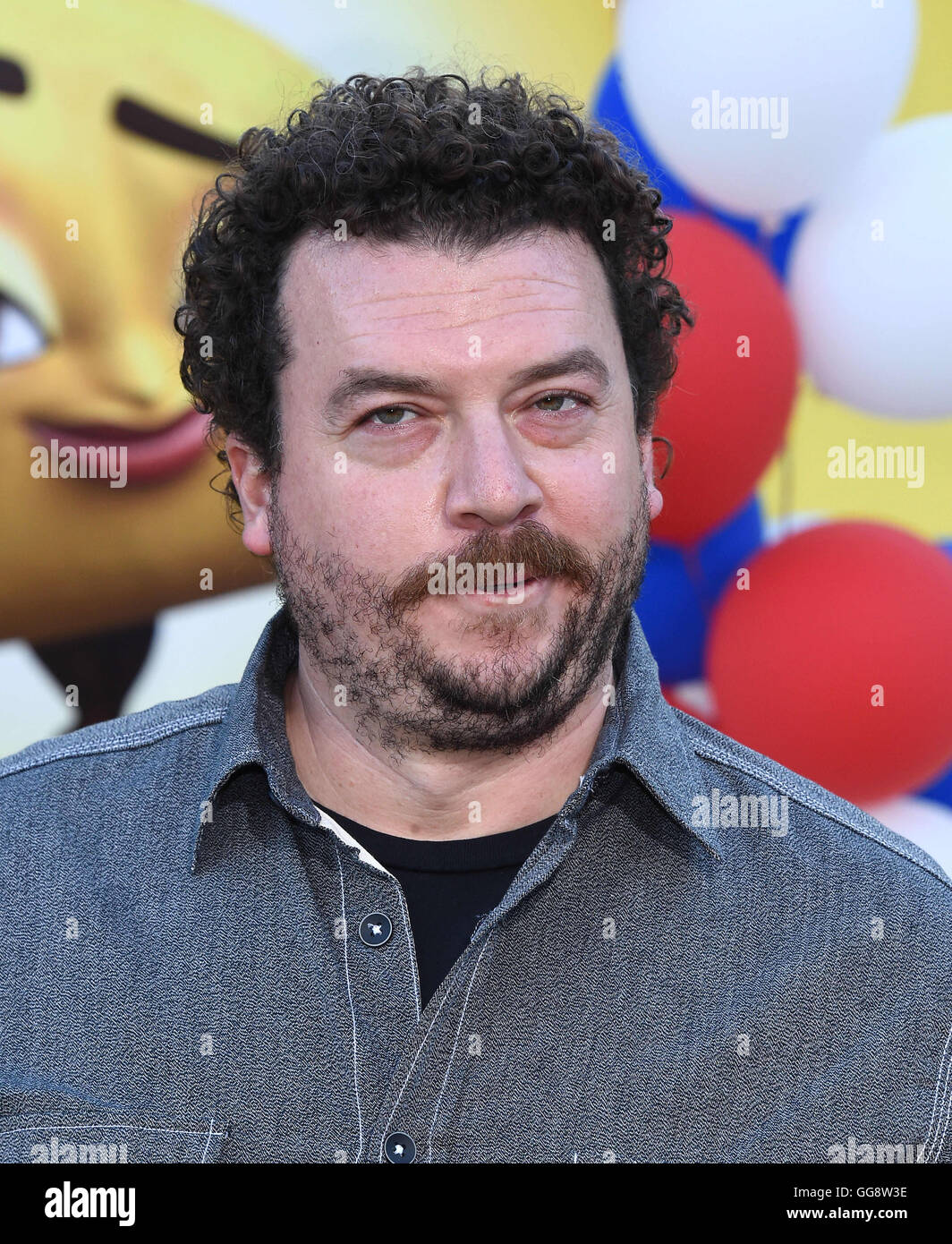 Los Angeles, California, USA. 9th Aug, 2016. Danny McBride arrives for