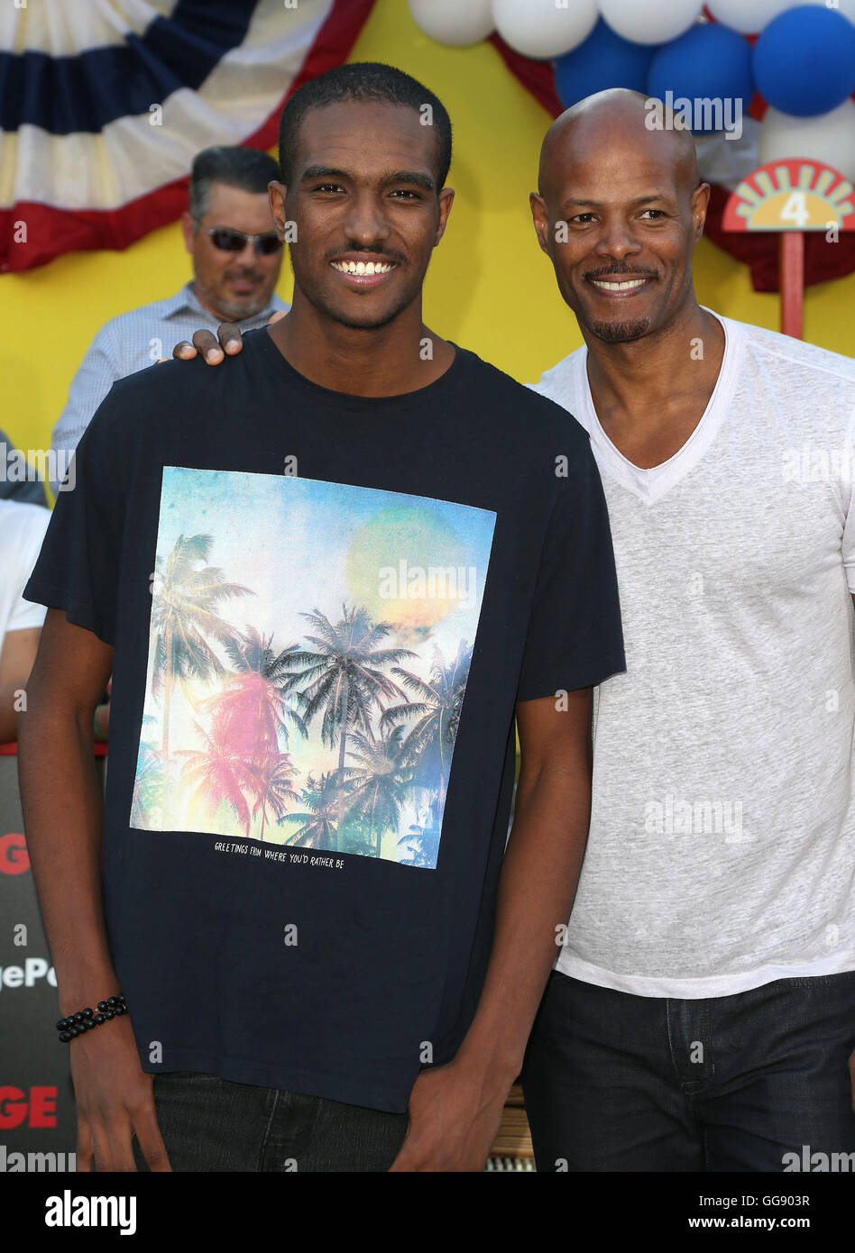 Westwood, CA, USA. 9th Aug, 2016. Keenen Ivory Wayans, Keenen Ivory Wayans Jr. ''Sausage Party'' Los Angeles Premiere at Regency Village Theatre. Credit: Sammi/AdMedia/ZUMA Wire/Alamy Live News Stock Photo - Alamy