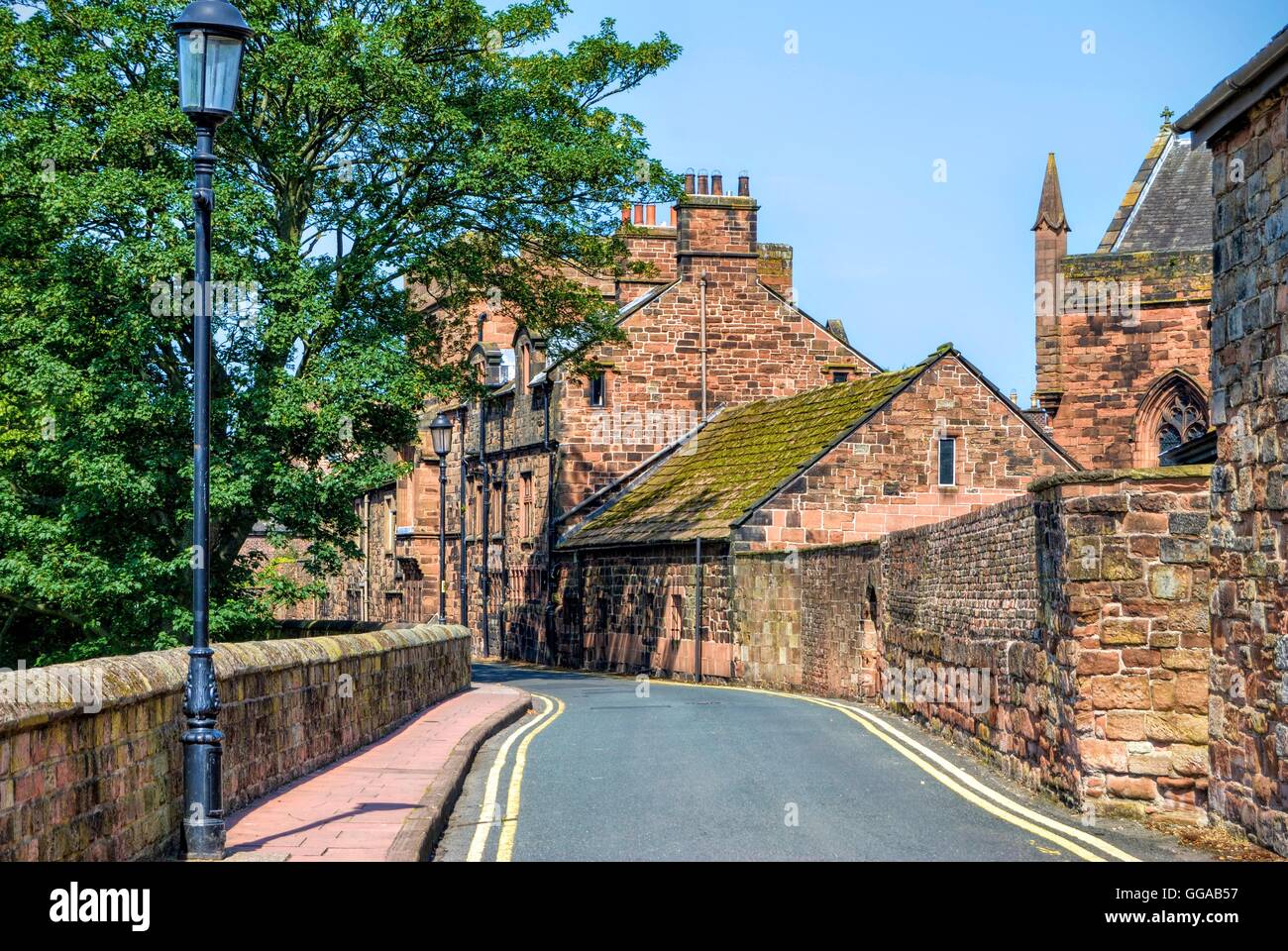 West Walls, Carlisle Stock Photo
