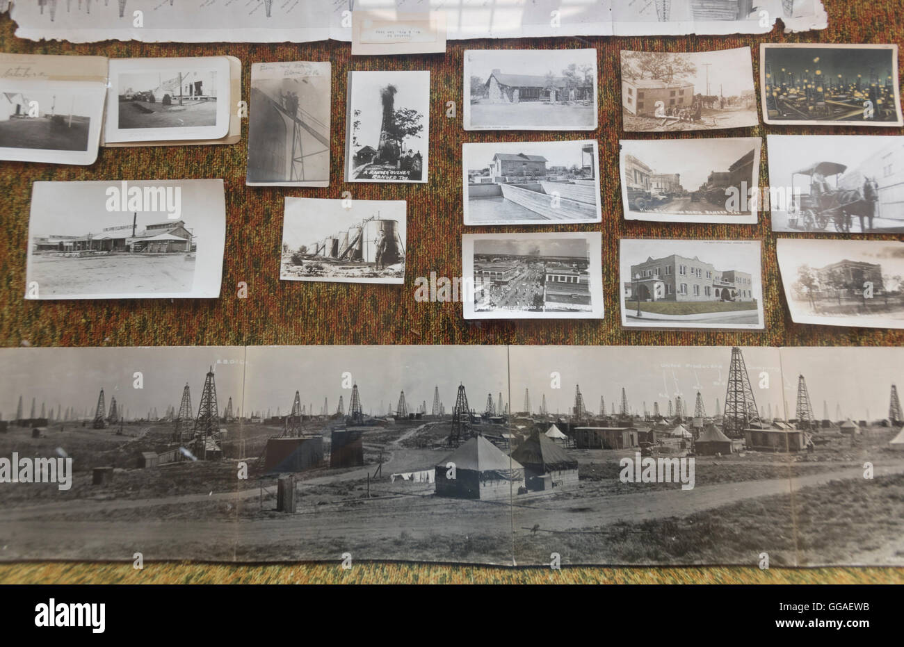 The Roaring Ranger Oil Boom Museum in Ranger, Texas Stock Photo Alamy