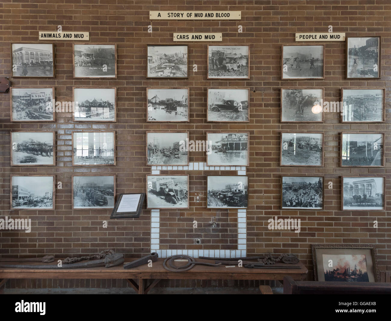 The Roaring Ranger Oil Boom Museum in Ranger, Texas Stock Photo Alamy